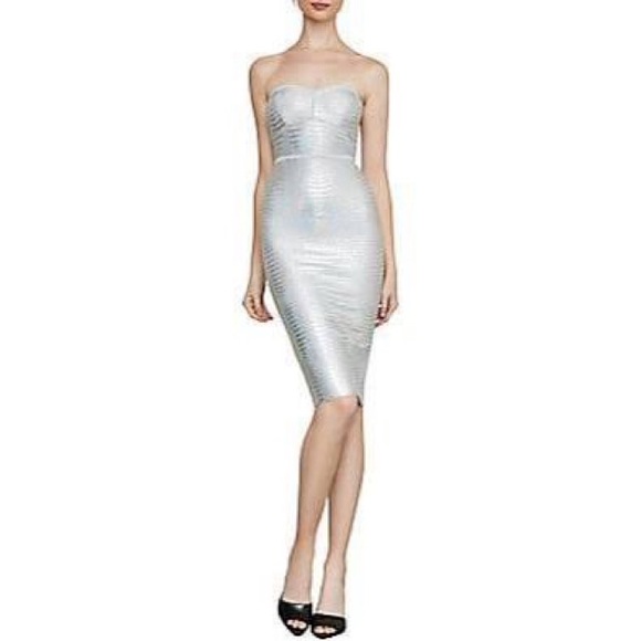 ✨NWT BCBG Holographic Dress - Picture 3 of 6